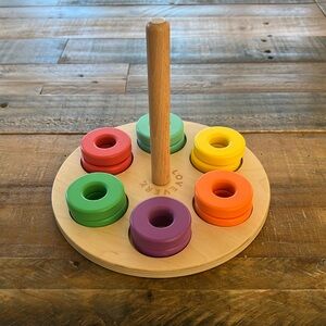 Lovevery wooden stacking rings